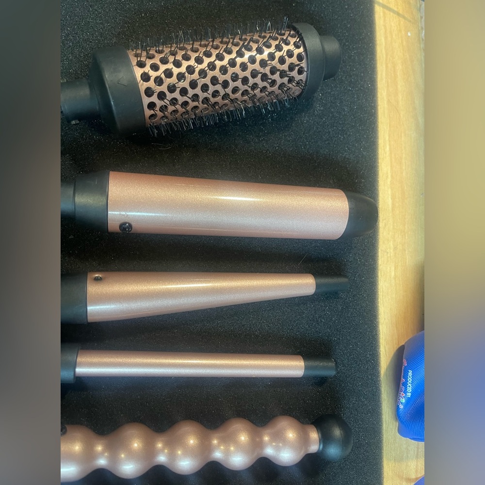 Wavytalk curling set